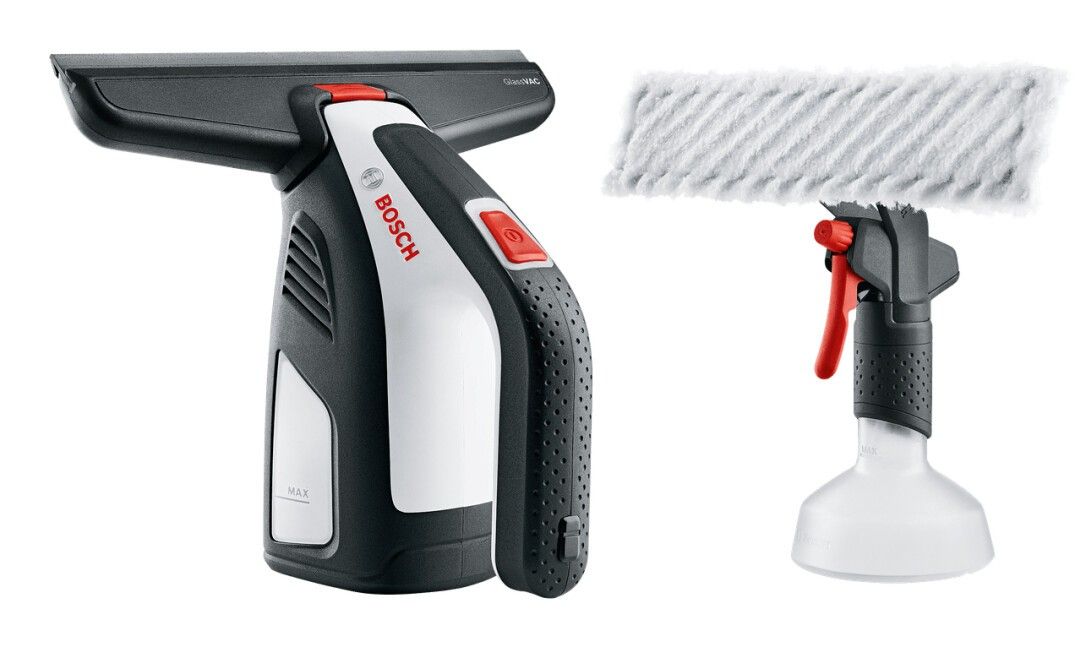 Bosch GLASSVAC mit Sprühflasche Fenster- und Glasreiniger