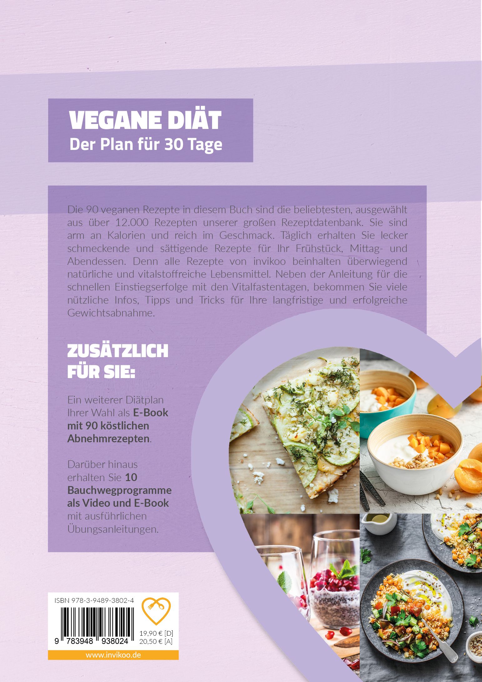 Veganer Diätplan - Ernährungsplan zum Abnehmen für 30 Tage