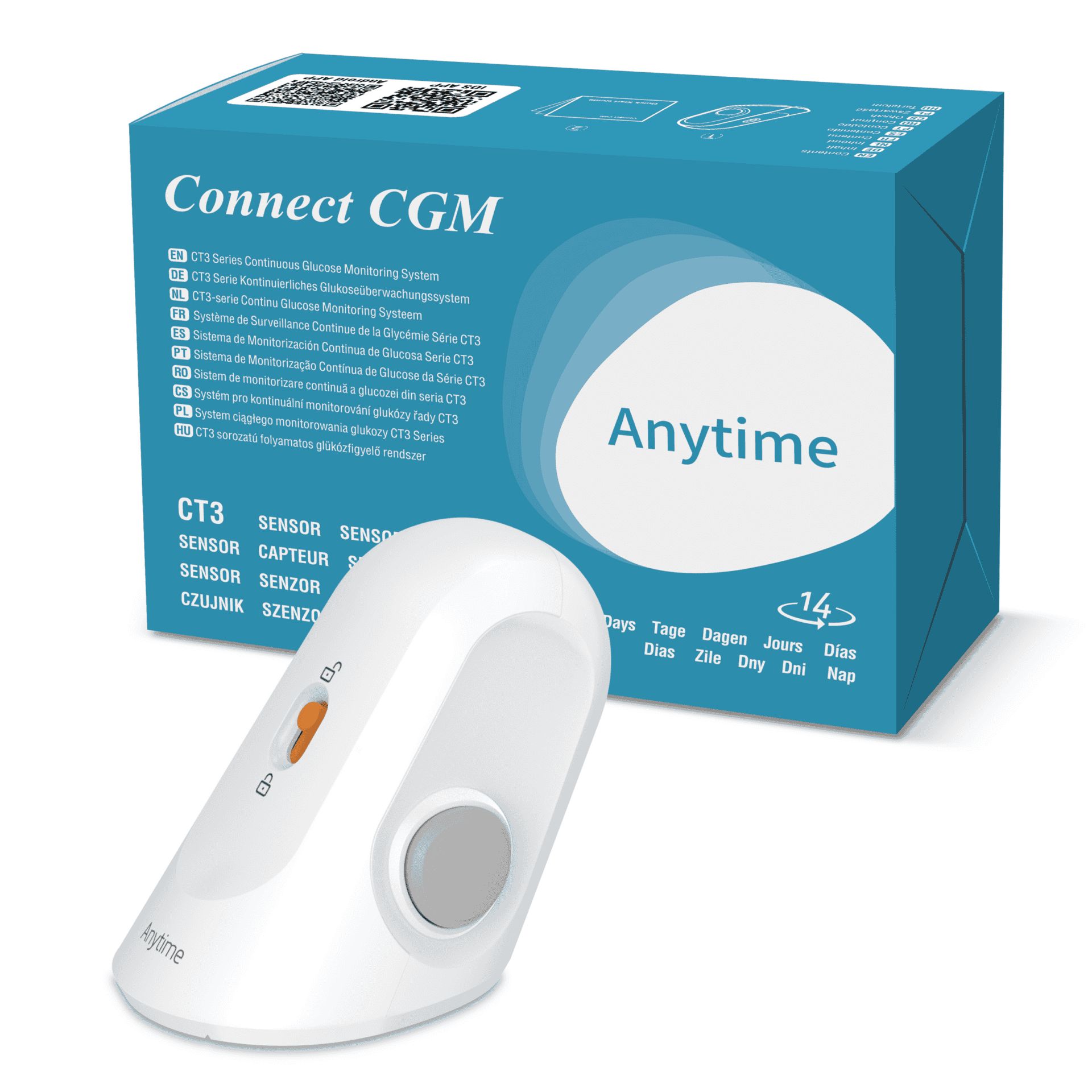 FORA Connect CGM Sender - Sender + 2 Sensoren