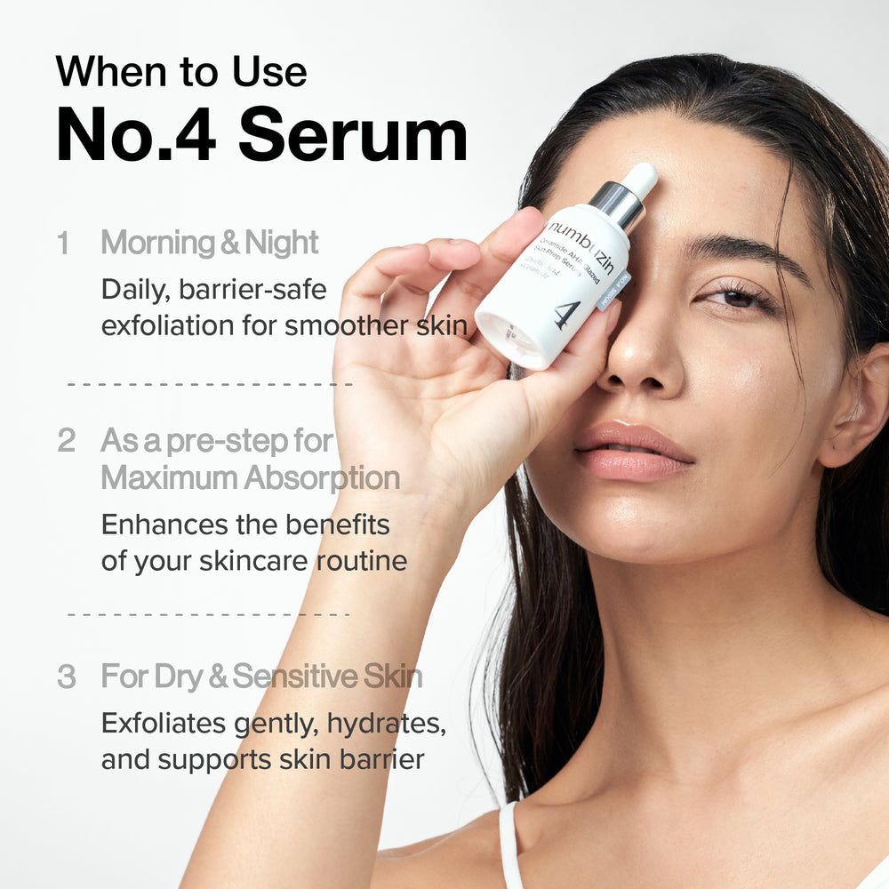 NUMBUZIN Nr.4 Ceramide AHA Glazed Skin Prep Serum