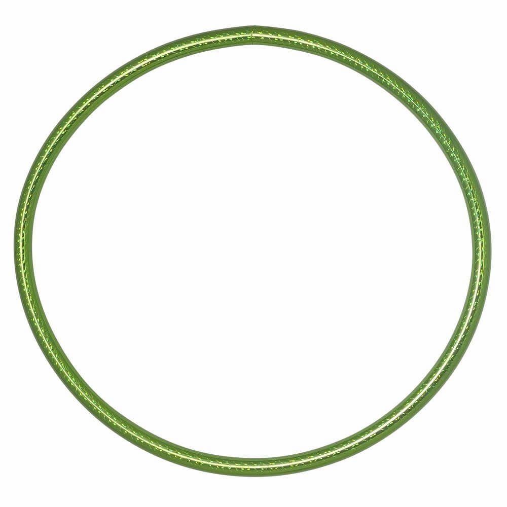 Hoopomania Hologramm Kinder-Hula-Hoop | Ø 60 cm | Grün