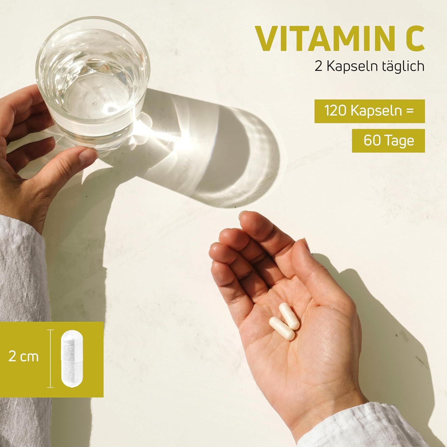 Neosupps Vitamin C hochdosiert, Vegan