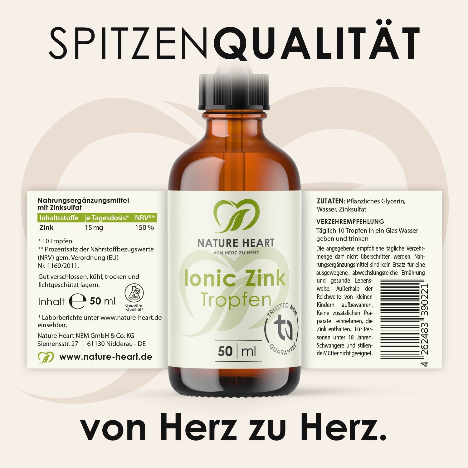 Ionic Zink Tropfen