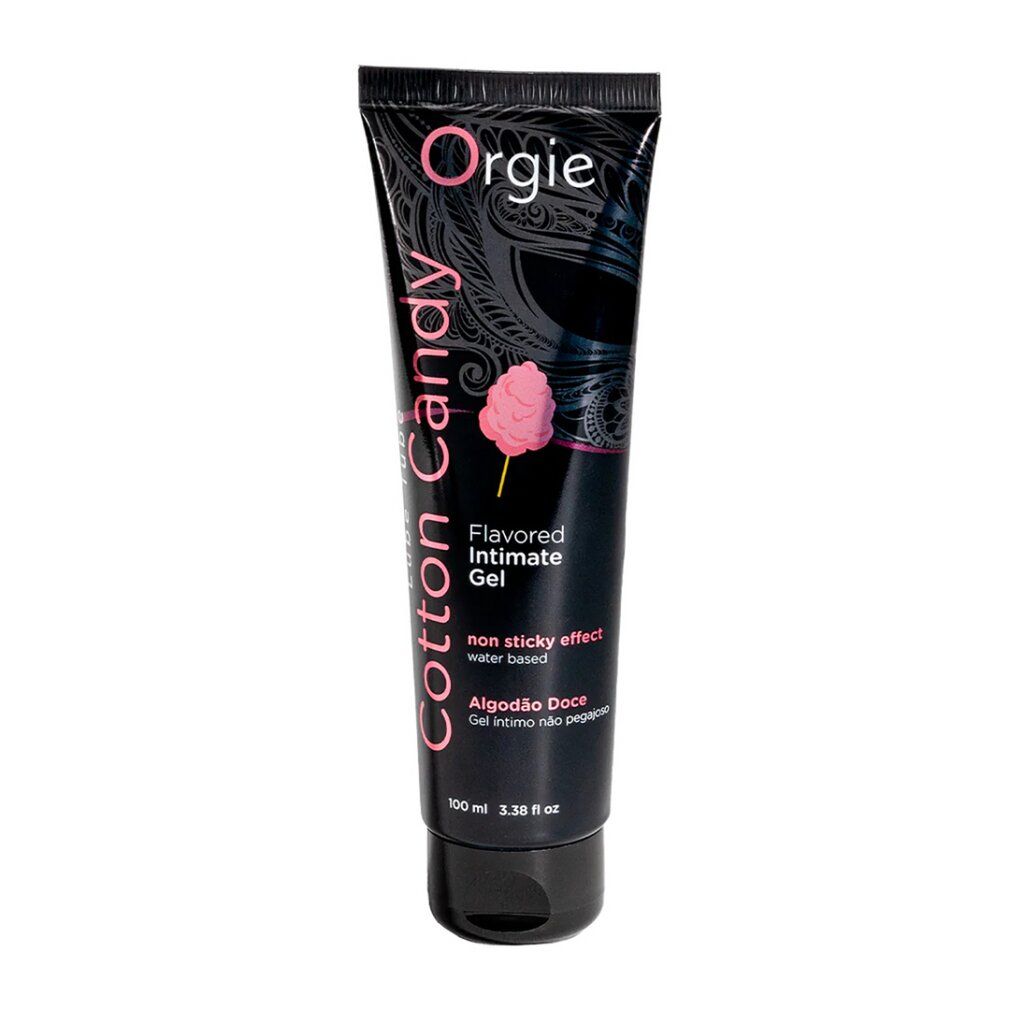 Tube mit Orgie Cotton Candy Gleitmittel, 100ml.