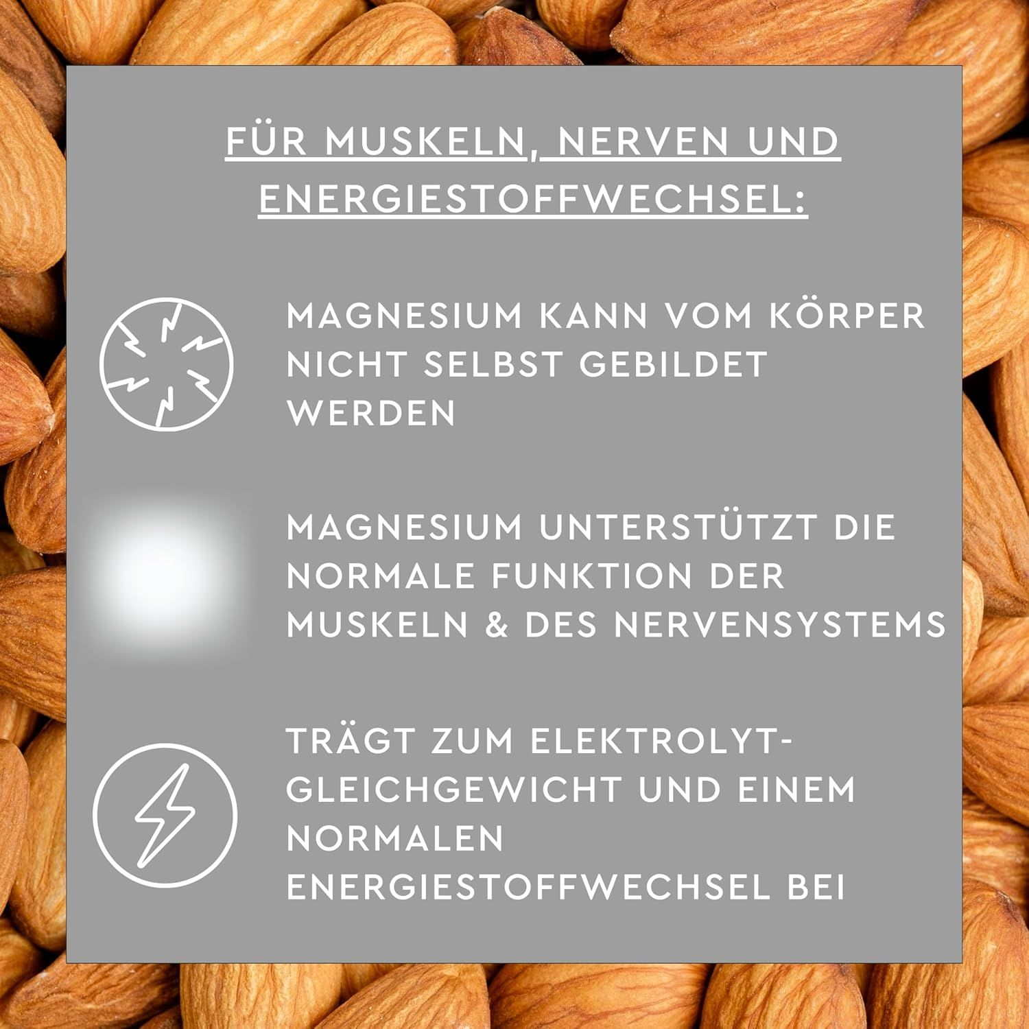 Mann am Strand. Text: „Reicht 5 Monate“. Anwendung: 1 Tablette täglich mit Flüssigkeit schlucken.