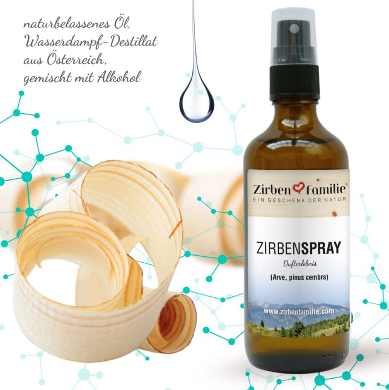 ZirbenFamilie | Kombi-SPAR-Set ZirbenSpray & ZirbenLocken