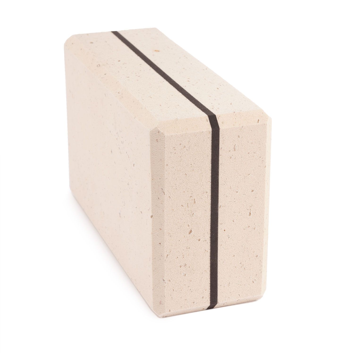 Yoga Asana Brick Bamboo beige EVA Schaum m. Bambus 933BEC