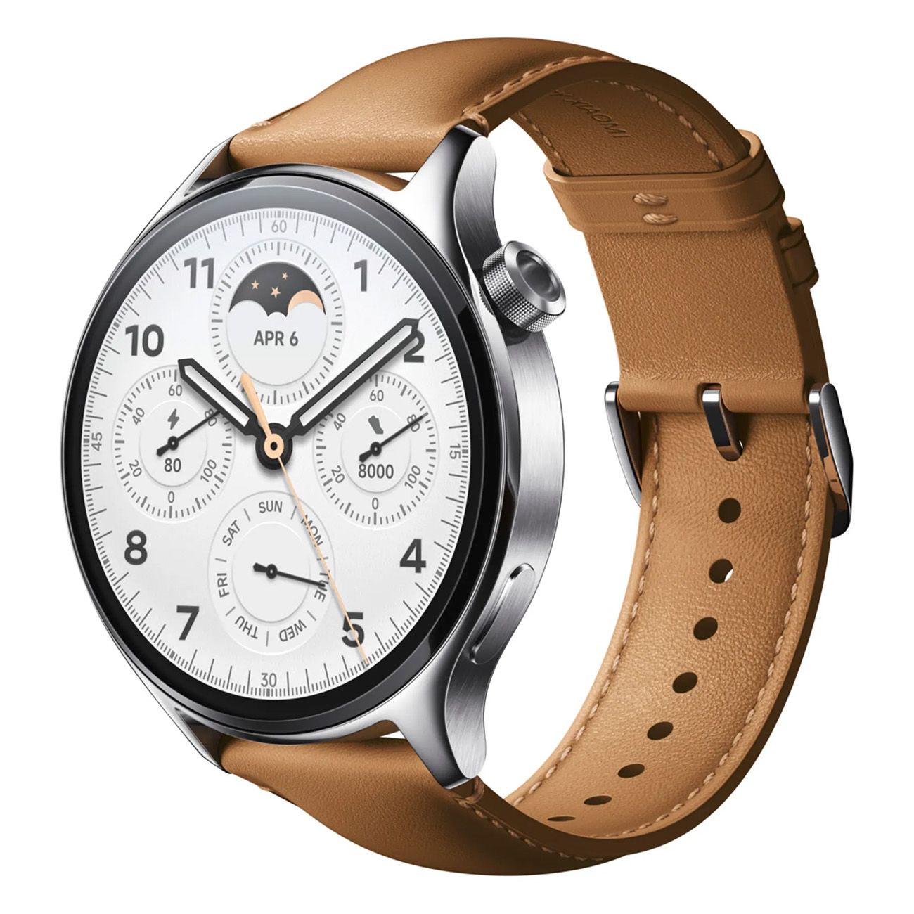 Xiaomi Watch S1 Pro 46 mm-Silber Smartwatch