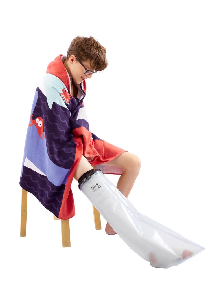 LIMBO Duschschutz für Gips – ganzes Bein