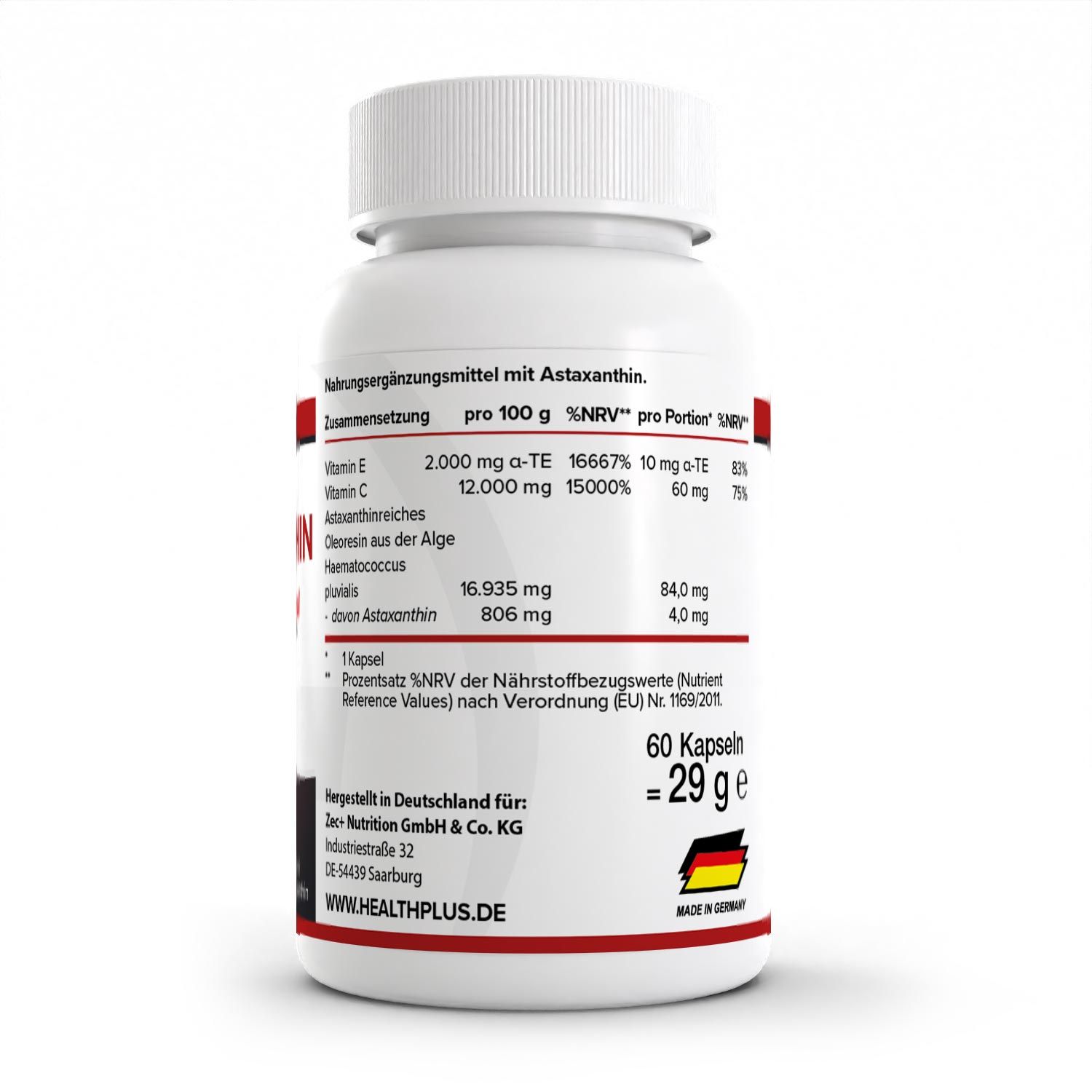 HEALTH+ ASTAXANTHIN