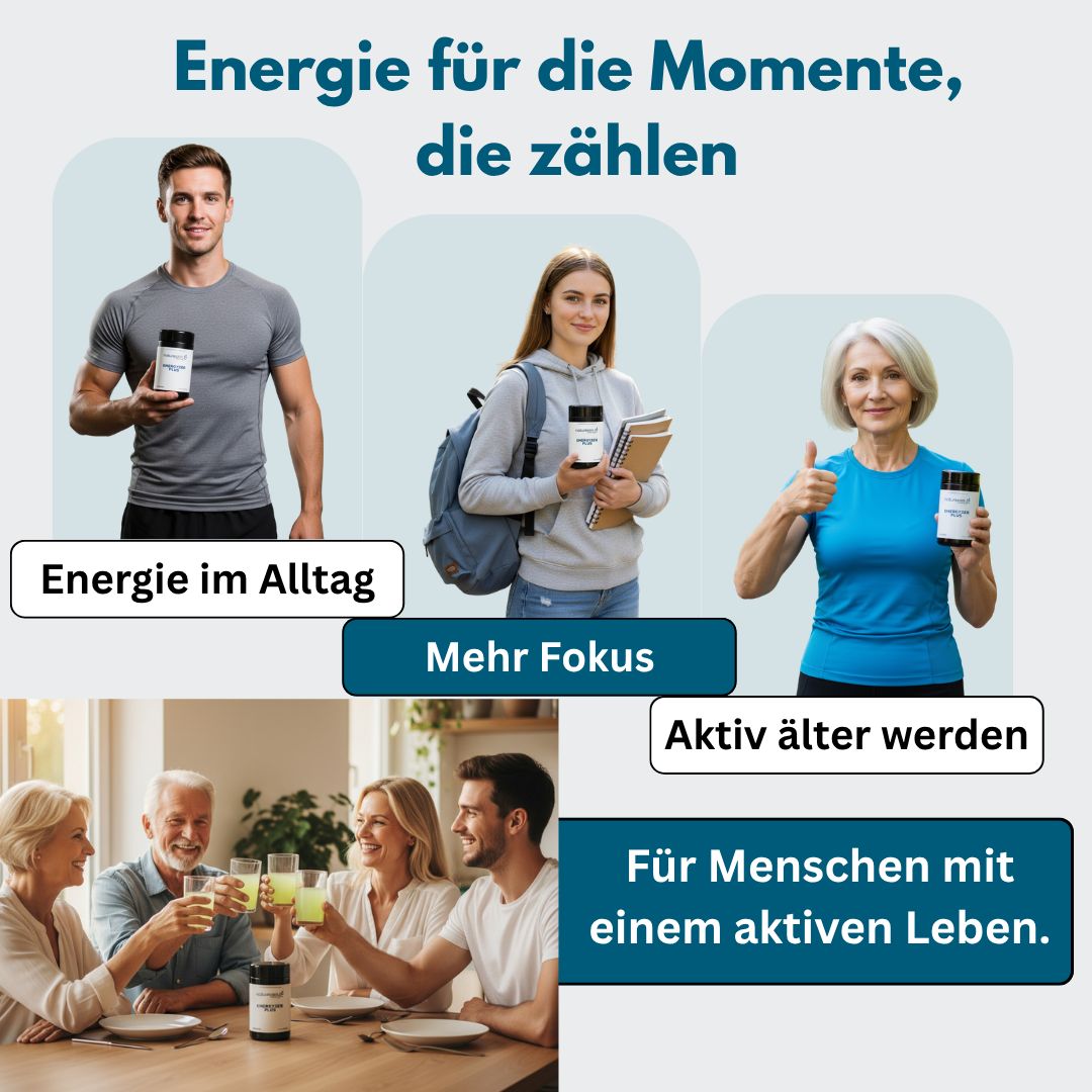 Naturesan Energyzer Plus: Energie für Momente, die zählen.