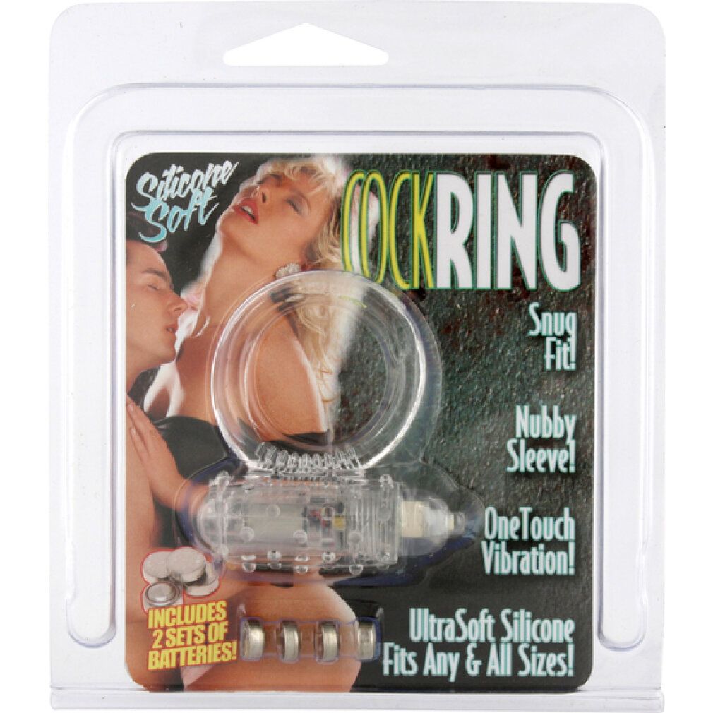 Cockring Silicon Transparent