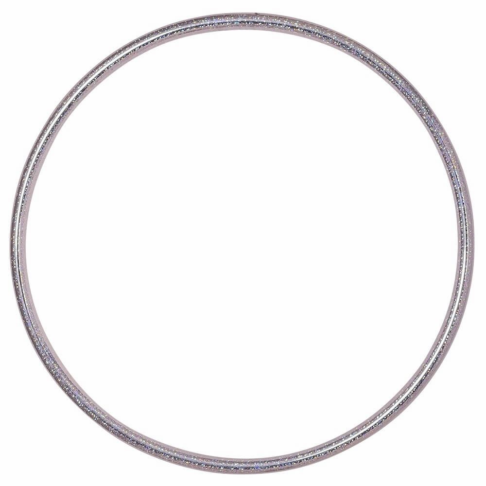 Hoopomania Glitter Kinder-Hula-Hoop | Ø 60 cm | Silber