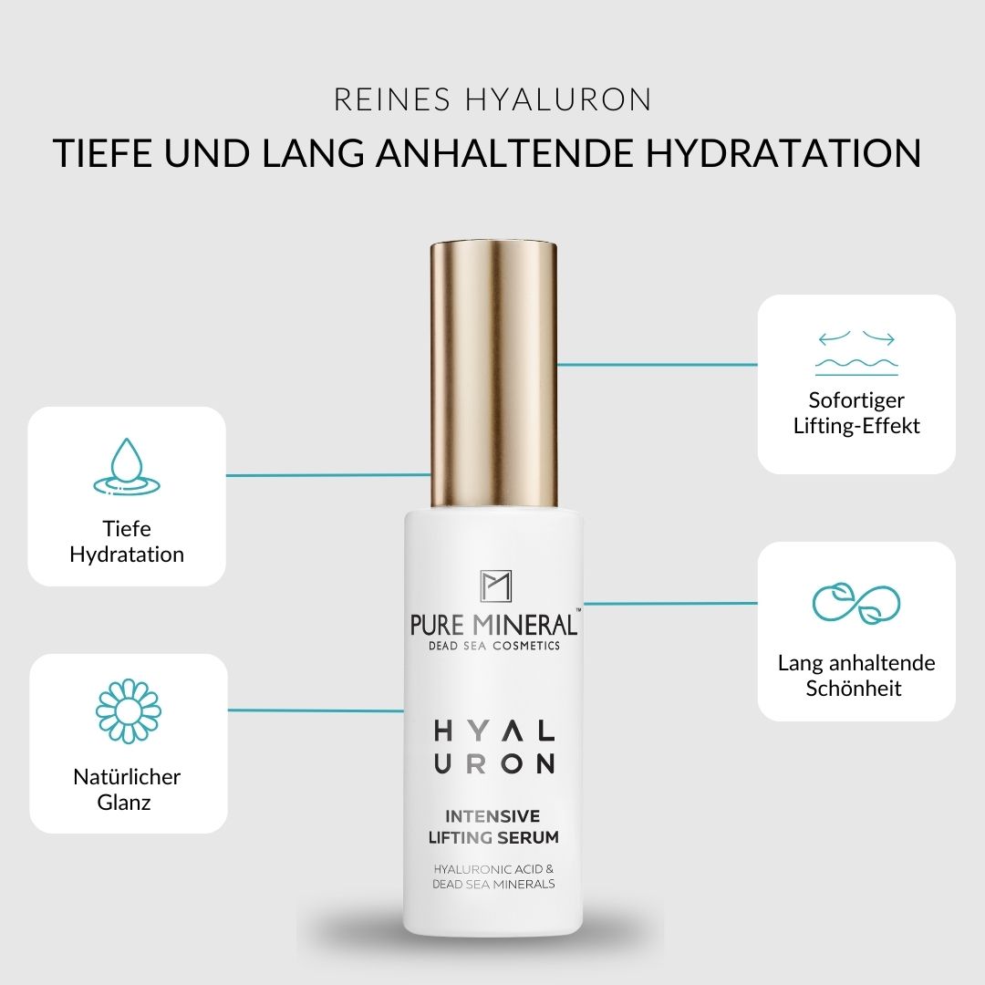 Pure Mineral - Straffendes Hyaluron-Serum