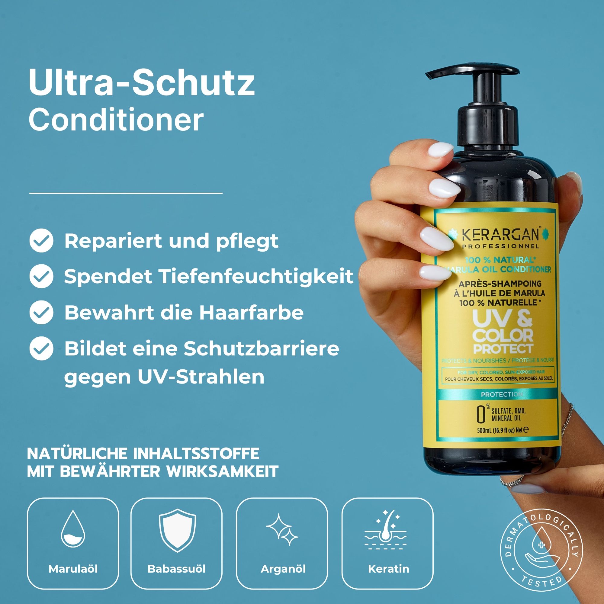 Kerargan - UV-Schutz Shampoo & Conditioner Marula