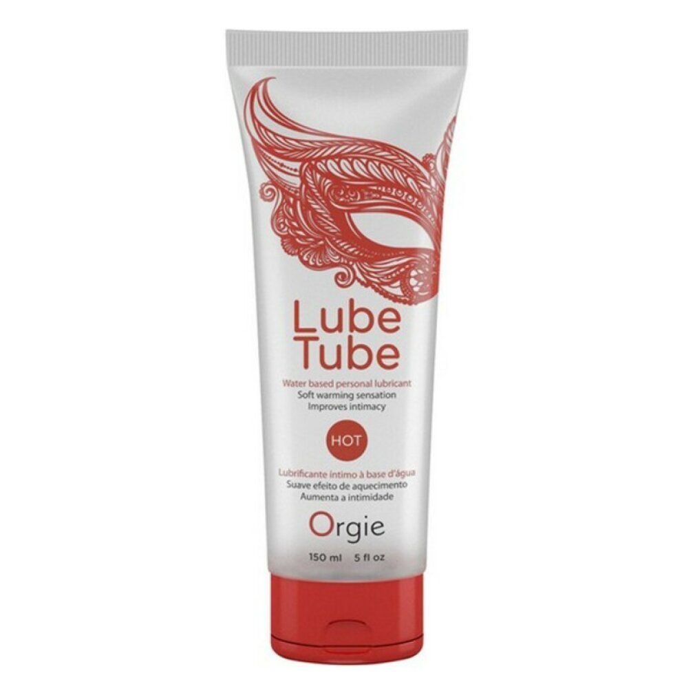 Tube Lube Tube Hot. Wasserbasiertes Intimgel mit wärmender Wirkung. Marke Orgie. 150 ml.
