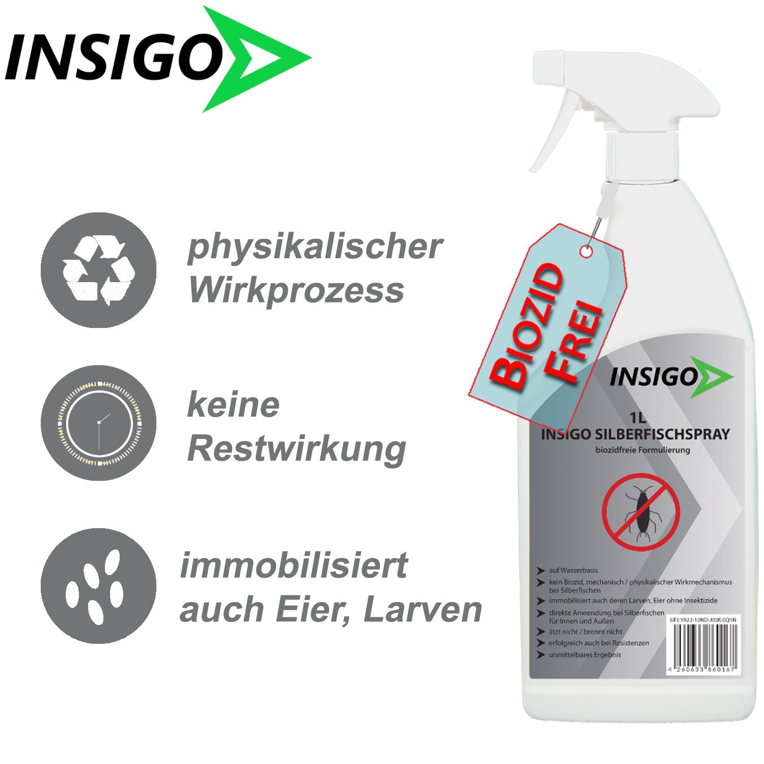 INSIGO Silberfischspray