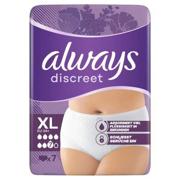 Always Discreet Inkontinenz-Höschen XL