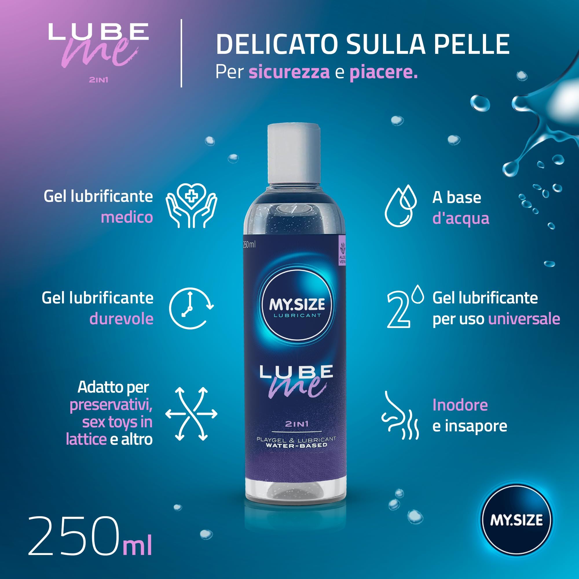 MY.SIZE Lube Me 2in1 Gleitgel