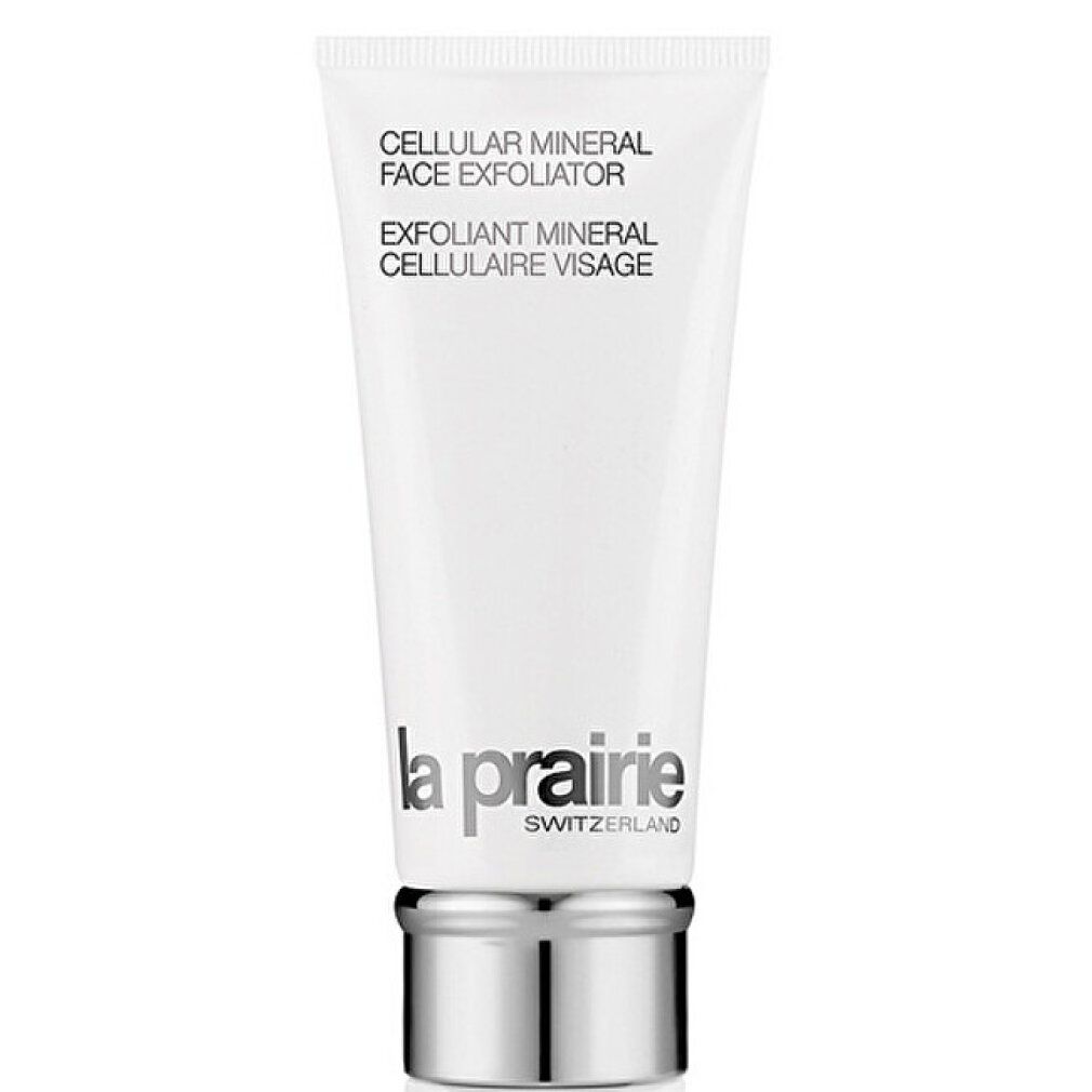 Weiße Tube mit Produkttext und Logo. Marke: La Prairie.