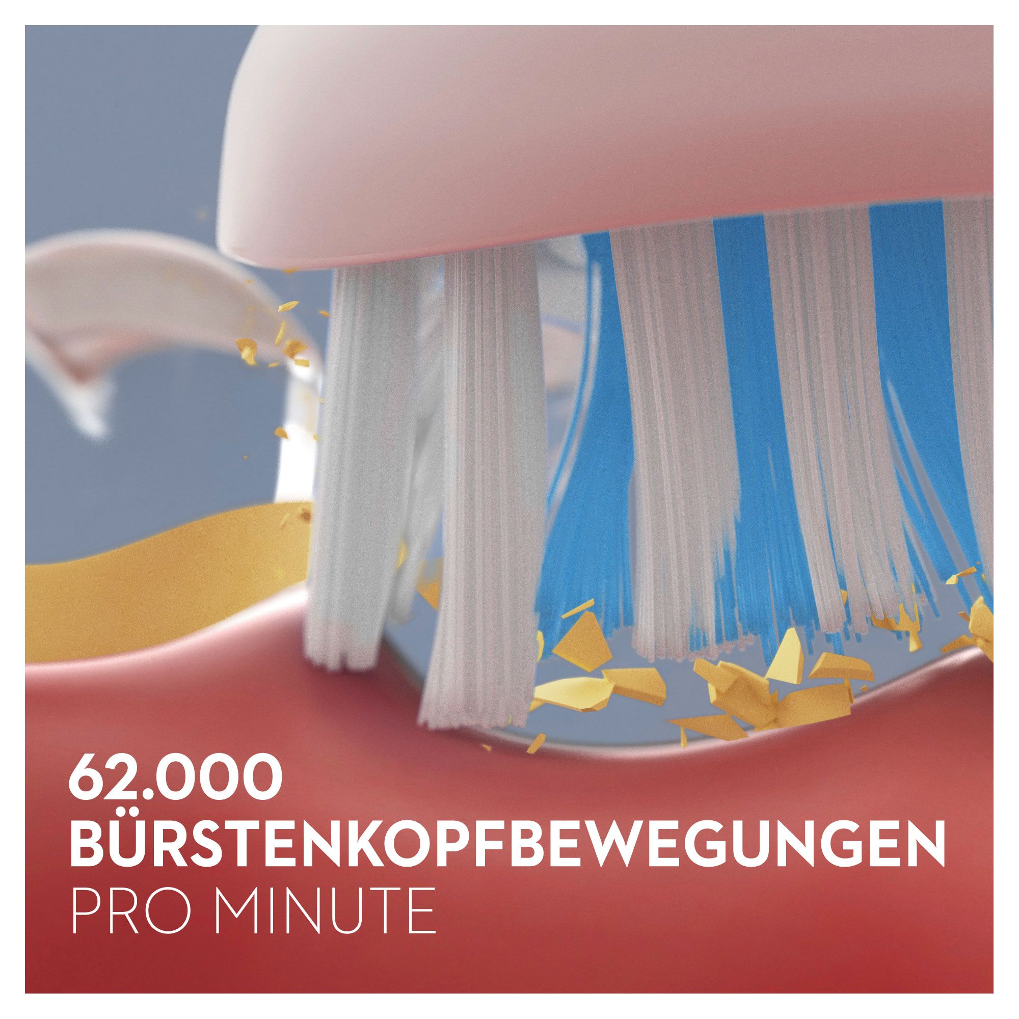 Oral-B - Elektrische Schallzahnbürste "Pulsonic Slim Clean 2000" in Pink
