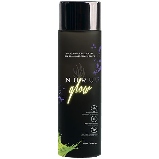 NURU Play *Glow* fluoreszierendes Nuru Ganzkörper-Massagegel