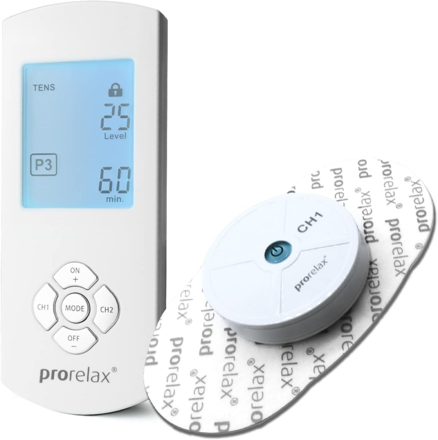 prorelax TENS/EMS Duo Comfort Wireless