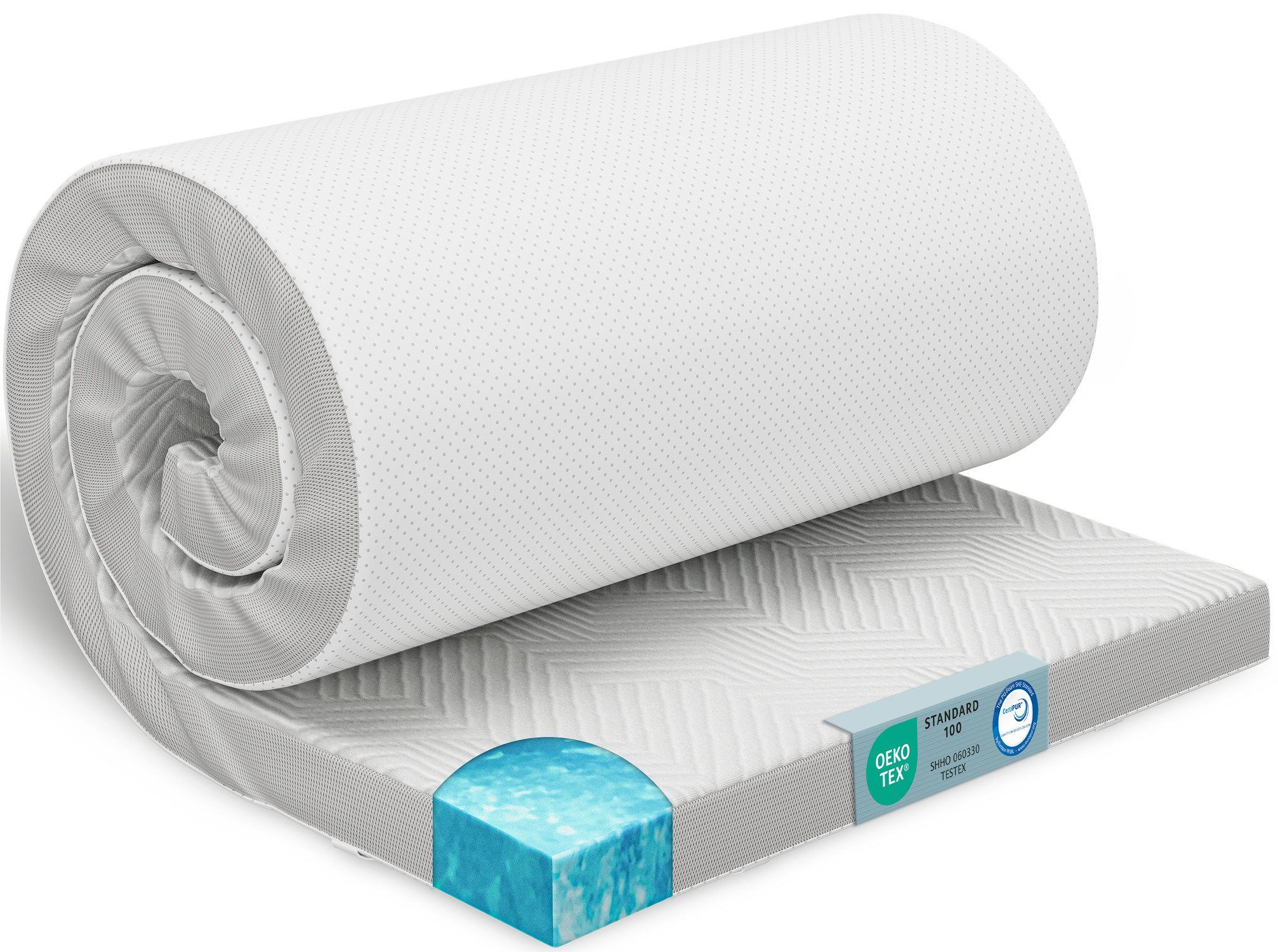 Bestschlaf Gelschaum-Topper, 4 cm dick