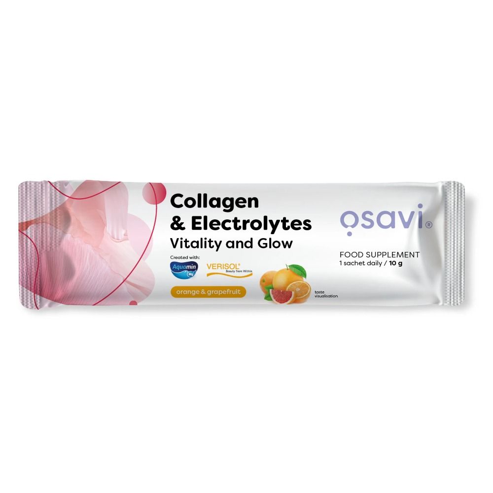 Osavi Collagen & Electrolytes Vitality and Glow, Orange & Grapefruit Geschmack