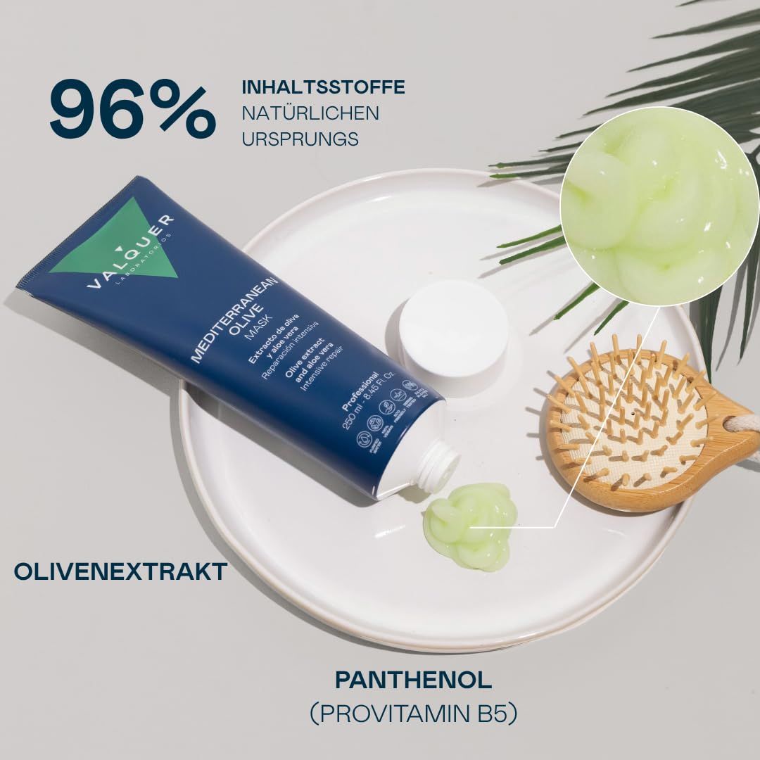 KALLOS SILK Haarkur mit Olivenöl und Seidenprotein, 200ml.