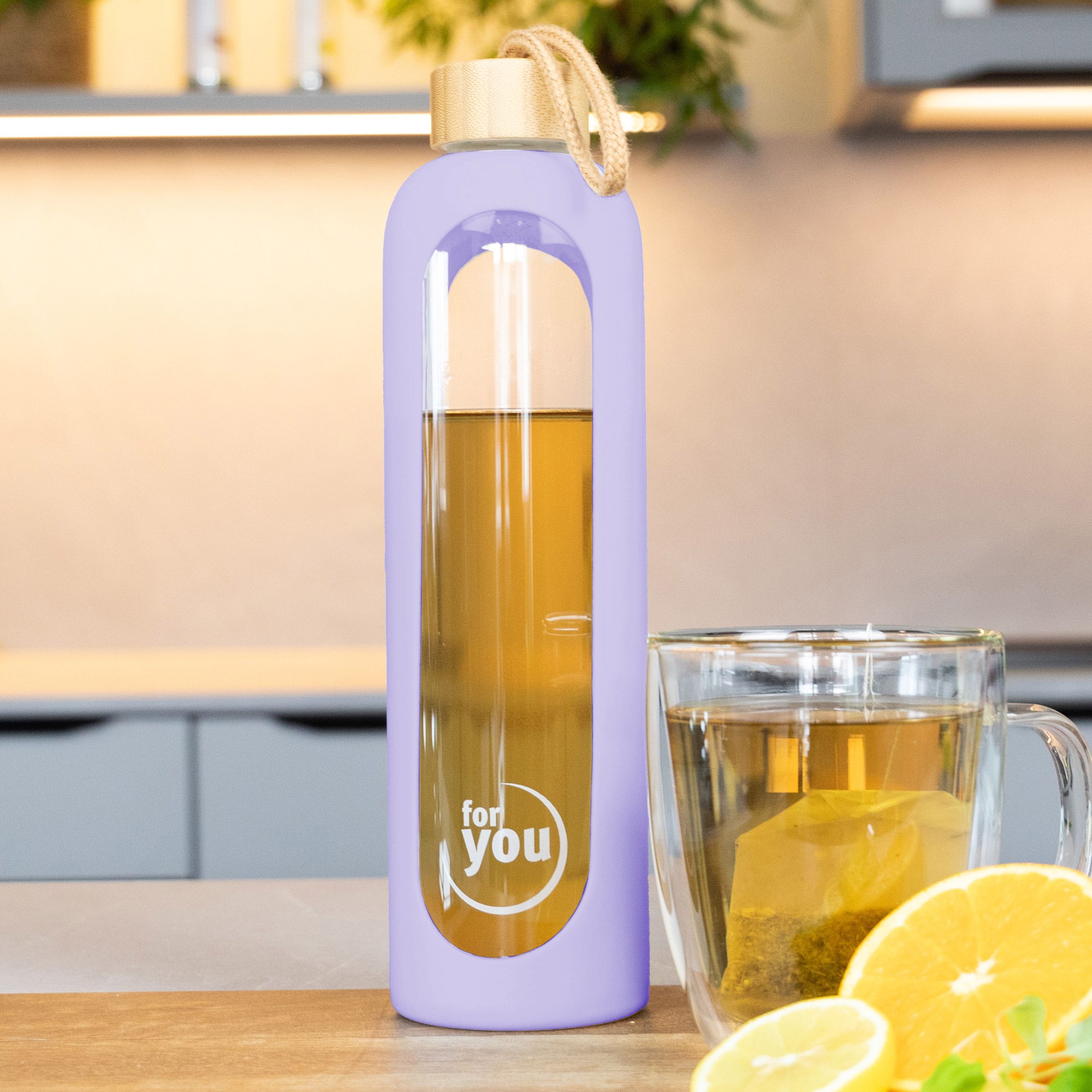 for you Nachhaltige Trinkflasche Dreierpack