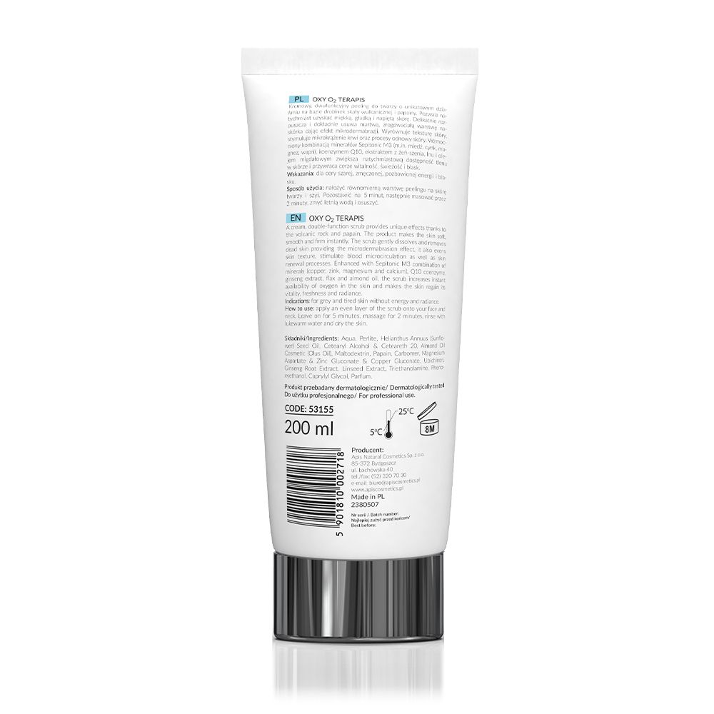 APIS HOME TERAPIS, Oxy O2, Sauerstoffmousse mit Aktivsauerstoff, Anti-Aging,