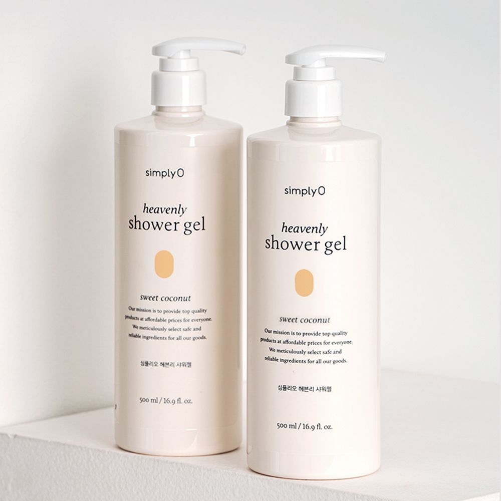 SIMPLYO Heavenly Sweet Coconut Shower gel