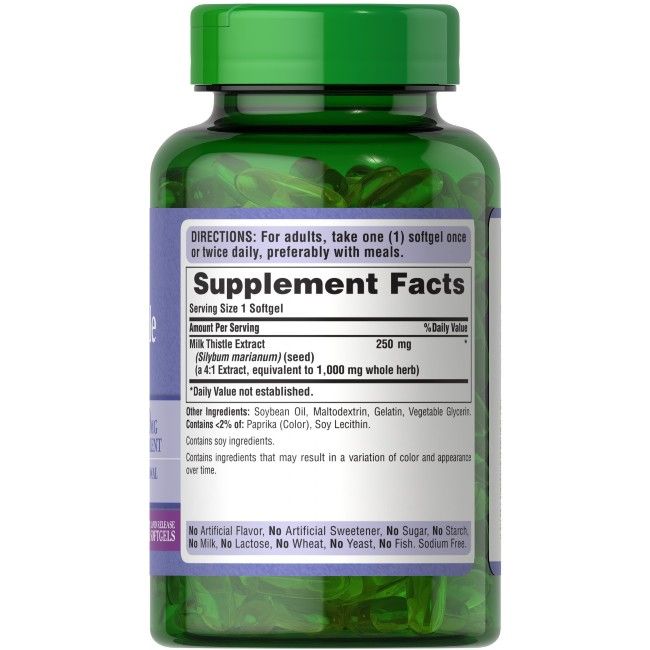 Puritan's Pride Mariendistelextrakt 250 mg