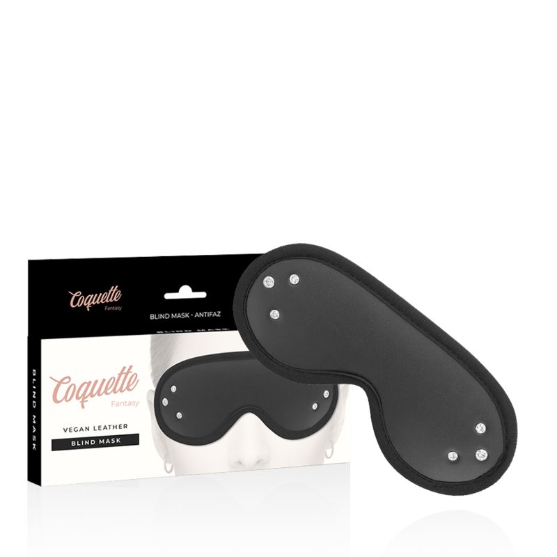 Coquette - Vegane Ledermaske mit Neoprenfutter