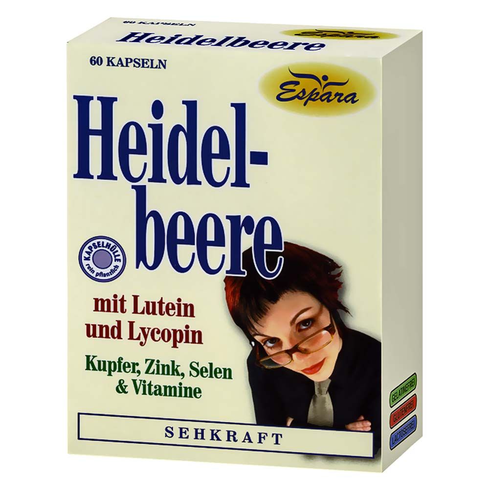 Heidelbeere Kapseln