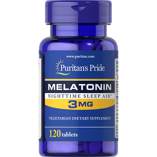 Puritan's Pride Melatonin 3 mg