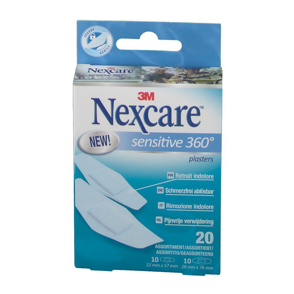 3M Nexcare Sensitive 360° Pflaster in 2 Größen
