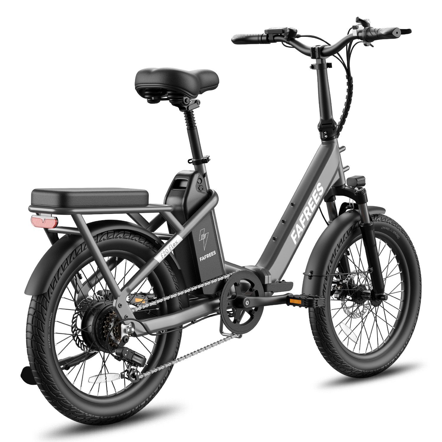 FAFREES F20 Flex E-Bike für Pendler mit 36V 20Ah Akku / 100 km Reichweite