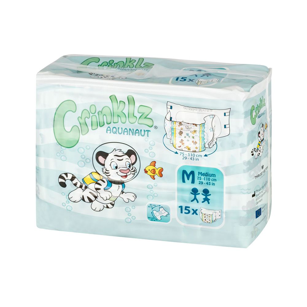 CRINKLZ Aquanaut Windeln M