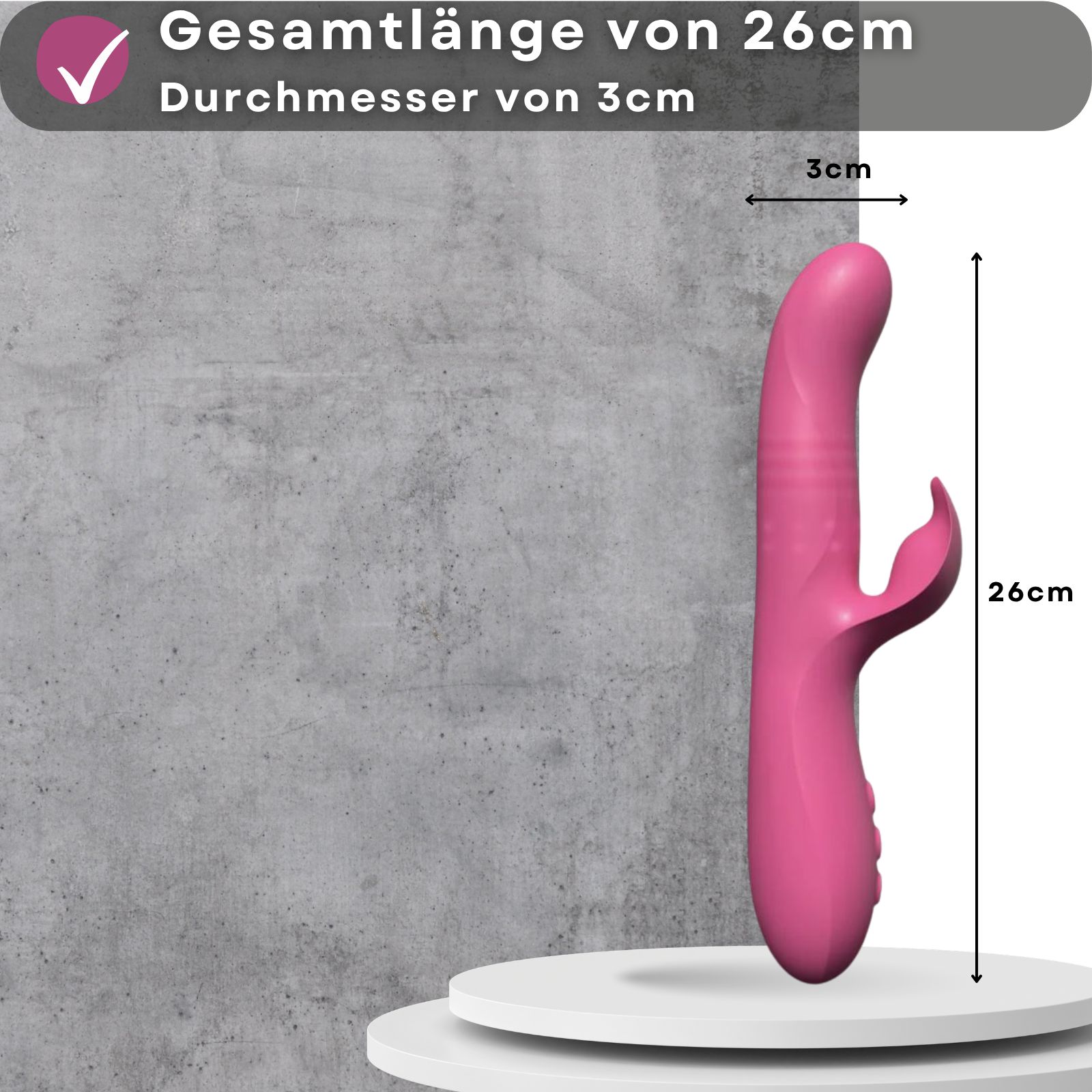 Lovelyness - G-Punkt und Klitoris Vibrator - Venus