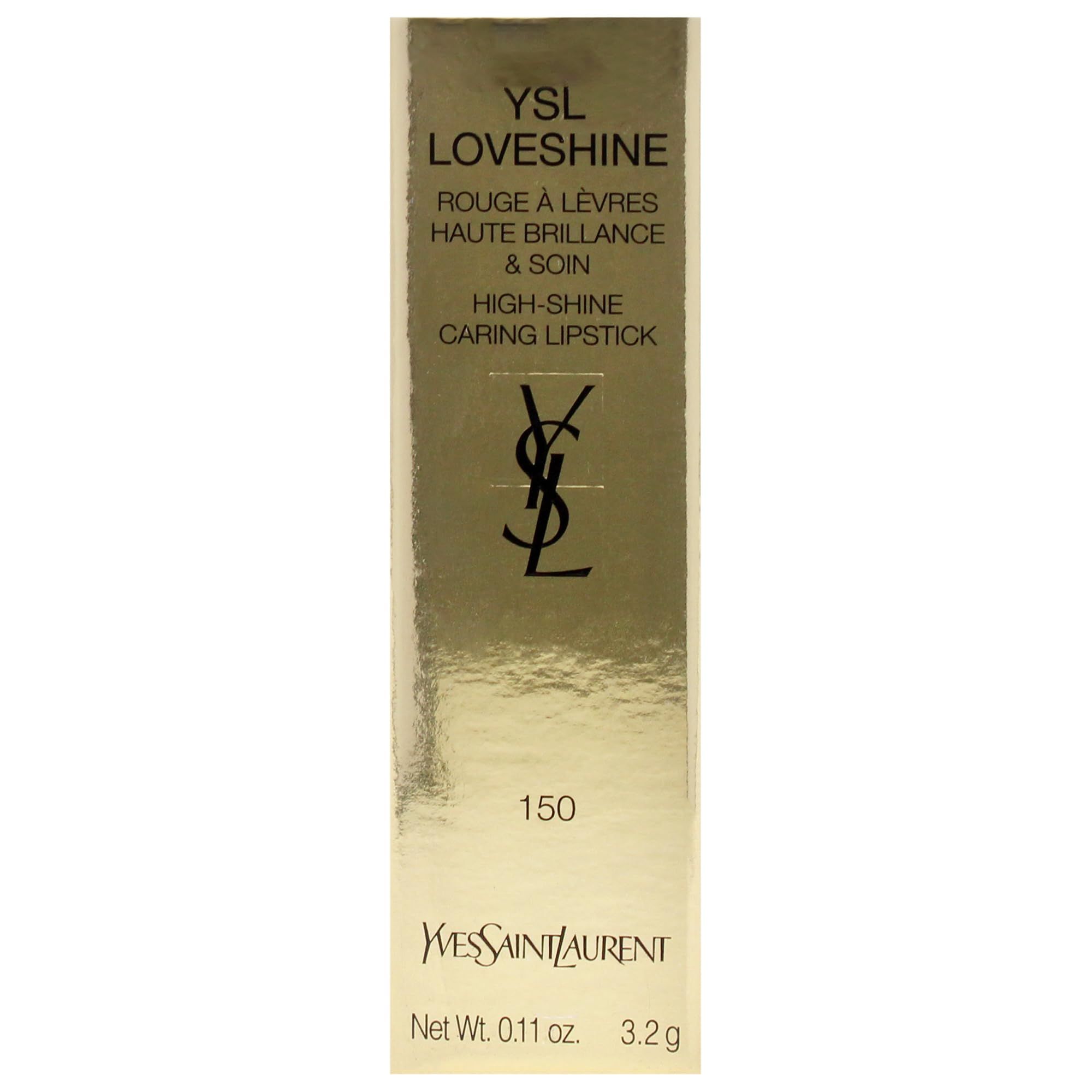 Goldfarbene Verpackung mit Produktinformationen und Logo. Aufgedruckt sind Produktname, Marke und Farbnummer.