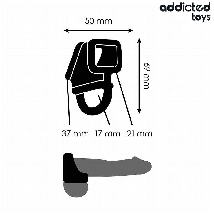 Addicted Toys - Penisring mit Käfigdesign