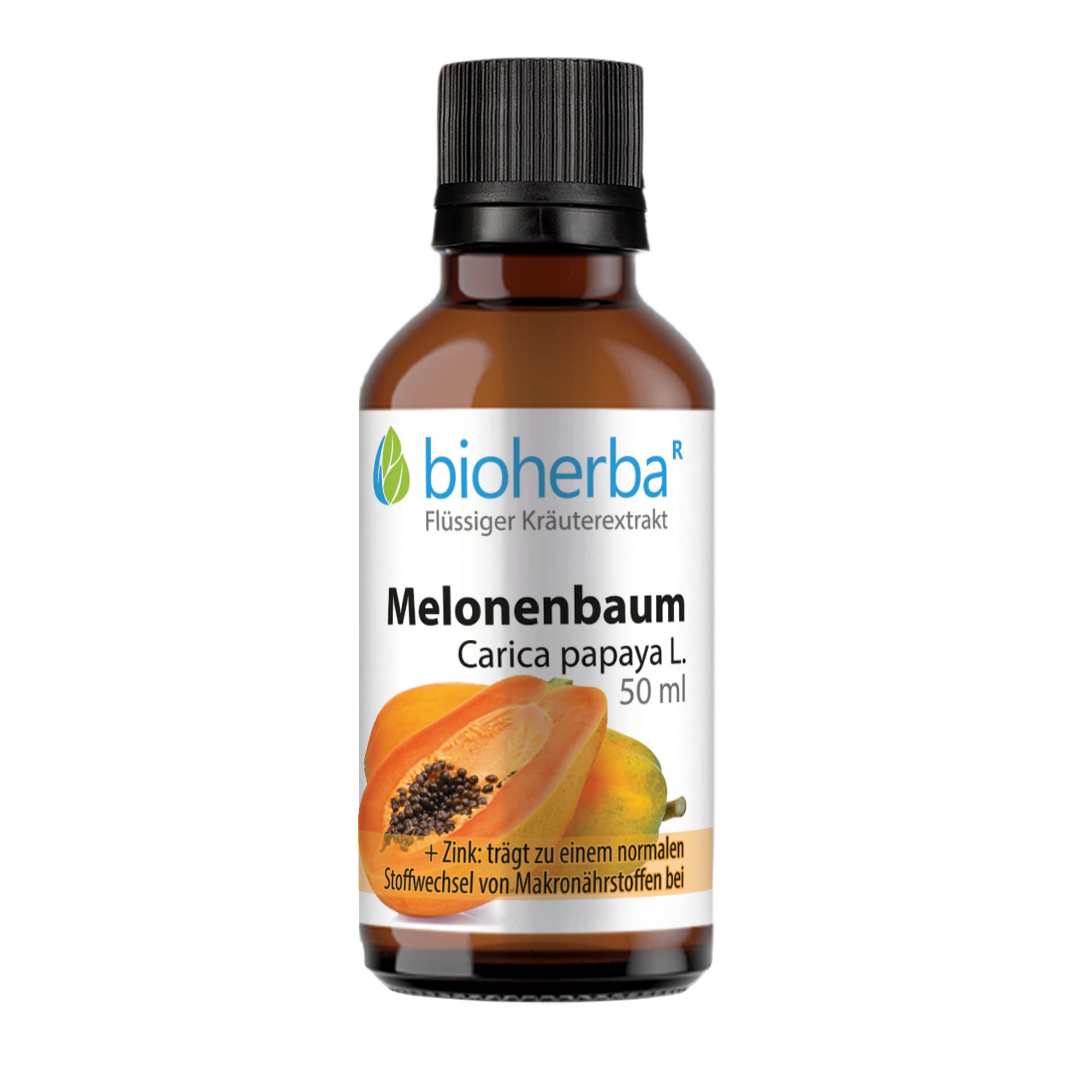 Bioherba Melonenbaum  Carica papaya L.  Tropfen  Tinktur Extrakt