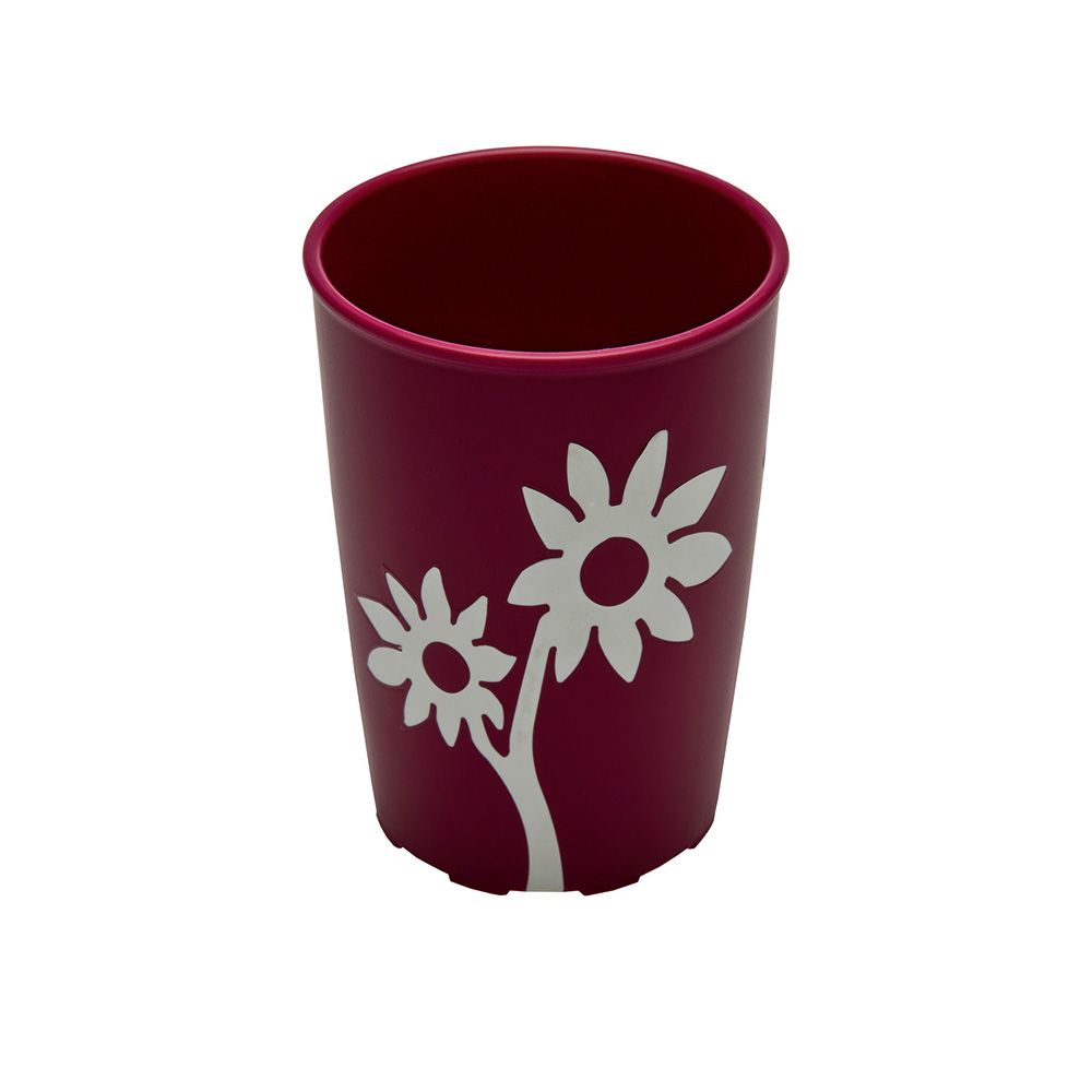 ORNAMIN Trinkbecher Floris mit Antirutsch-Blume 820