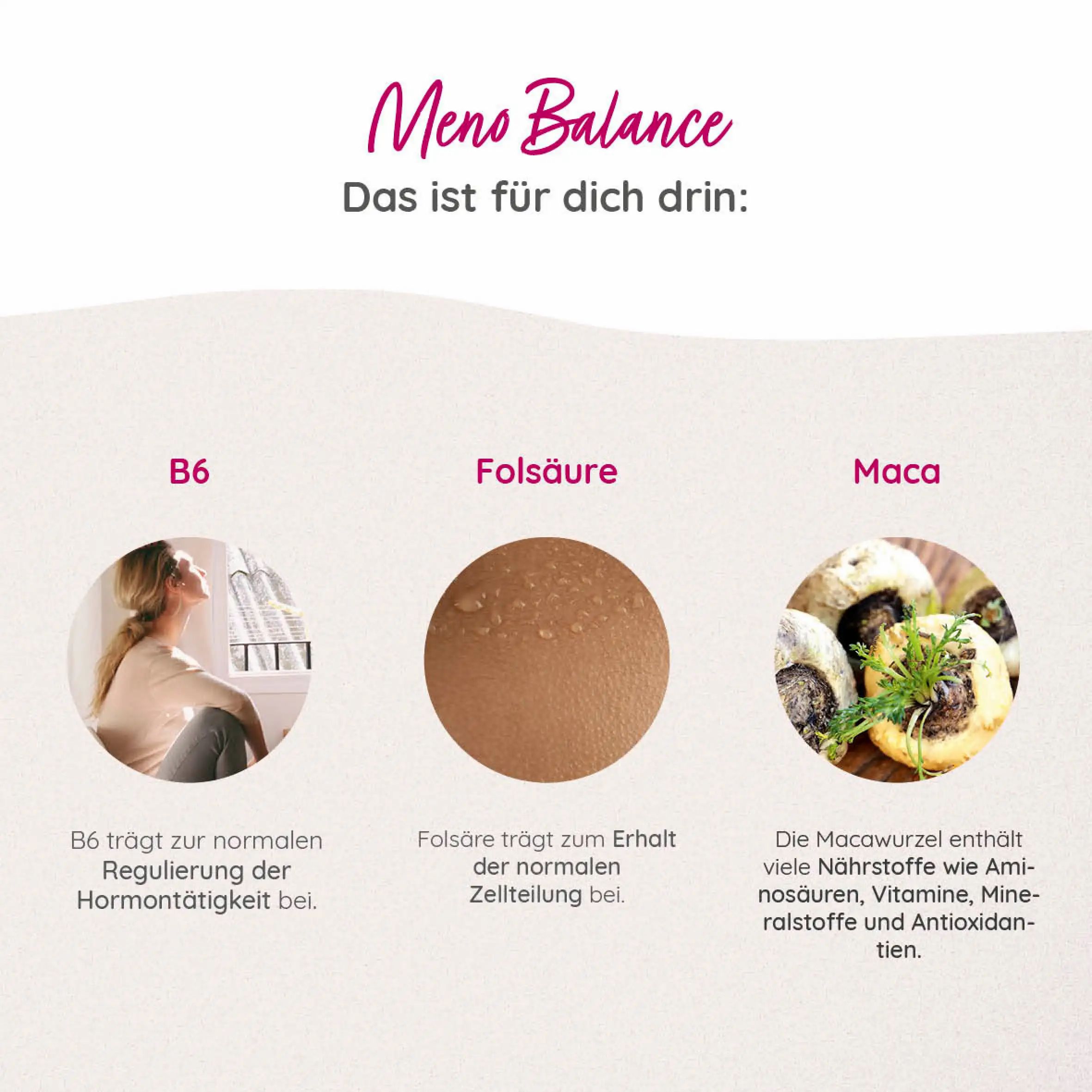 MYLILY Meno Balance mit Macawurzel & Vitamin B6