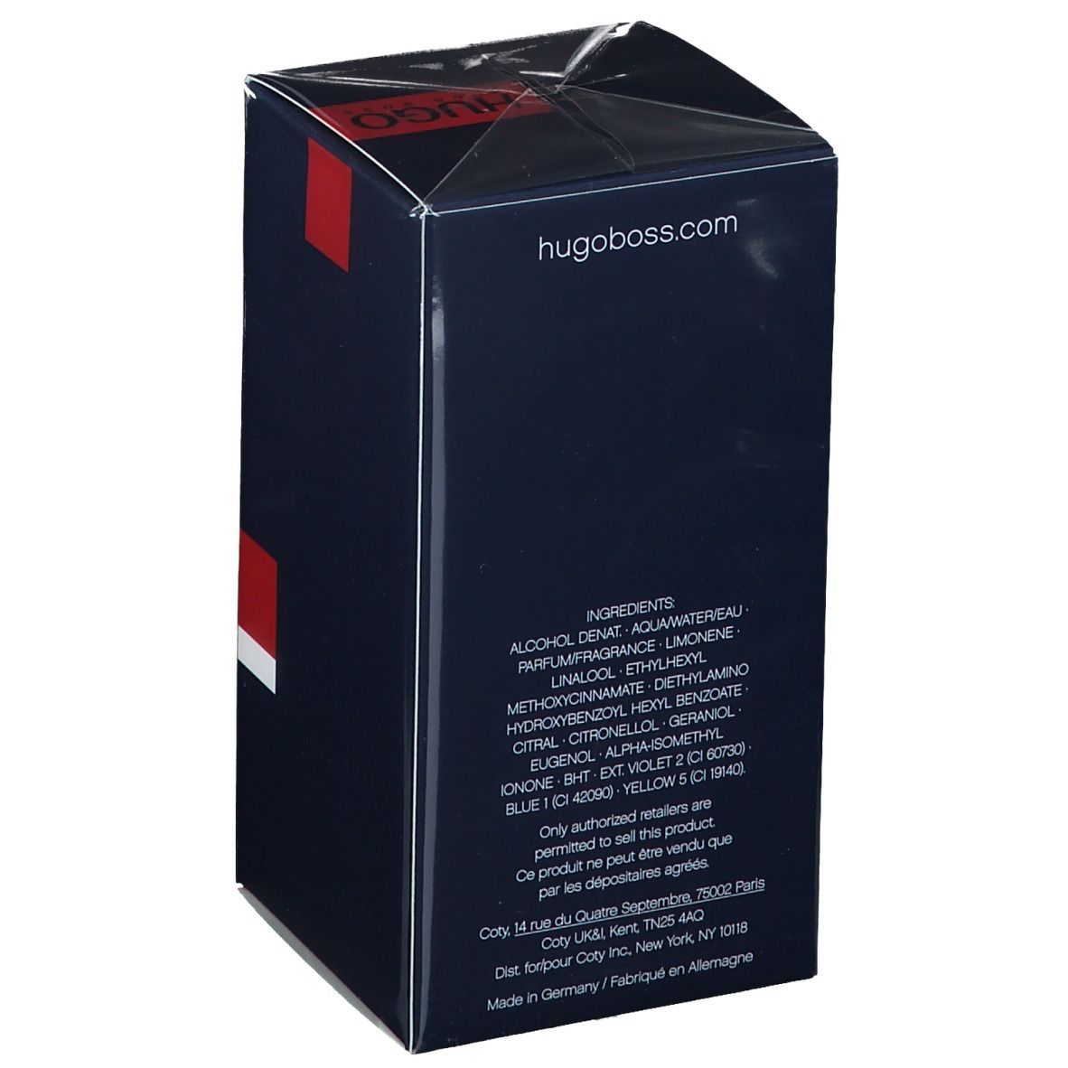Hugo boss dark blue ingredients sales