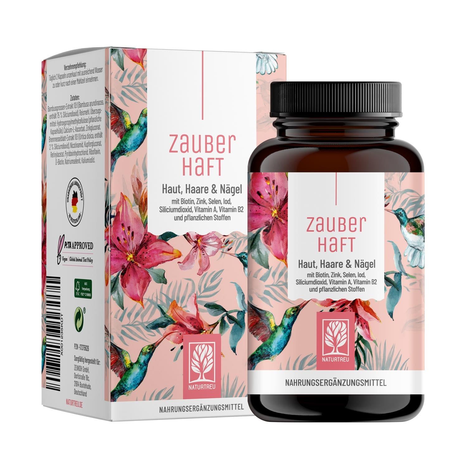 Beauty Komplex Haut, Haare und Nägel - Zauberhaft - NATURTREU®