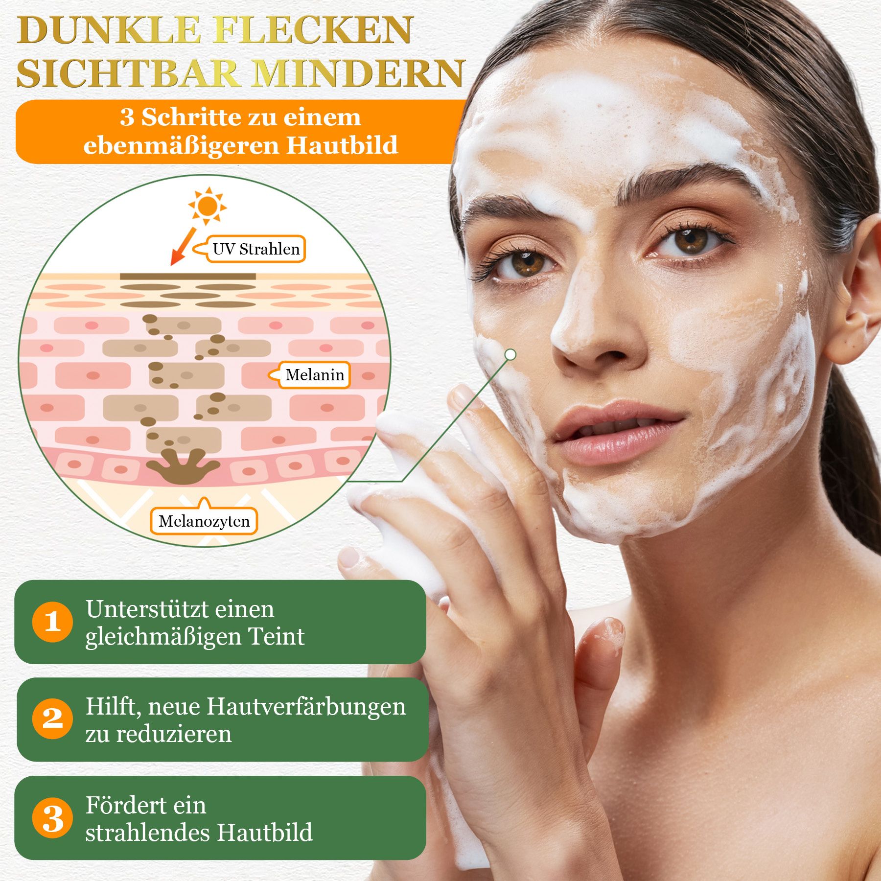 Aliver Afrikanische Schwarze Naturseife für Hautpflege