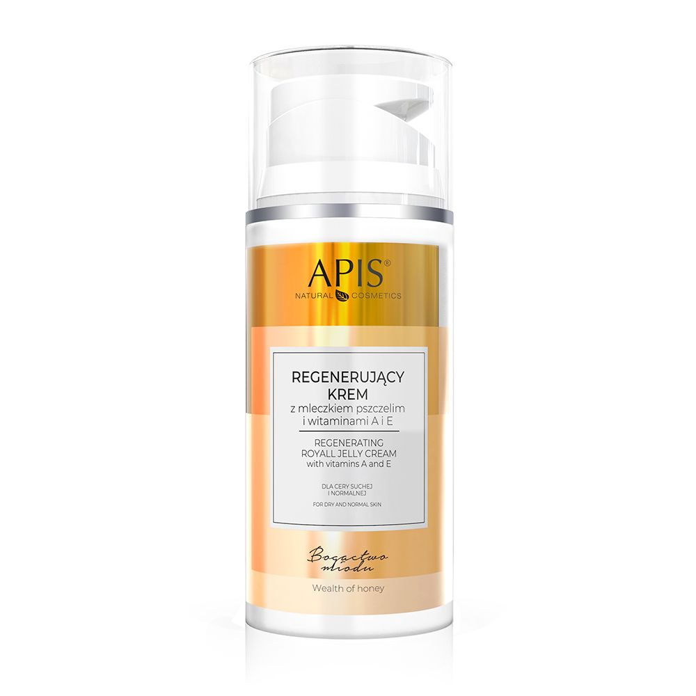 APIS WEALTH OF HONEY, Regenerierende Creme mit Bienenmilch, Ani-Aging